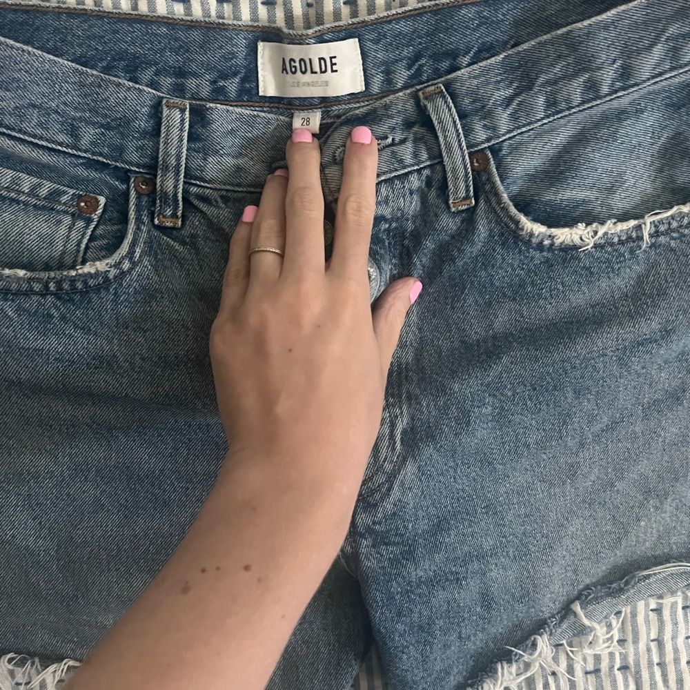 Agolde Jean shorts size 28